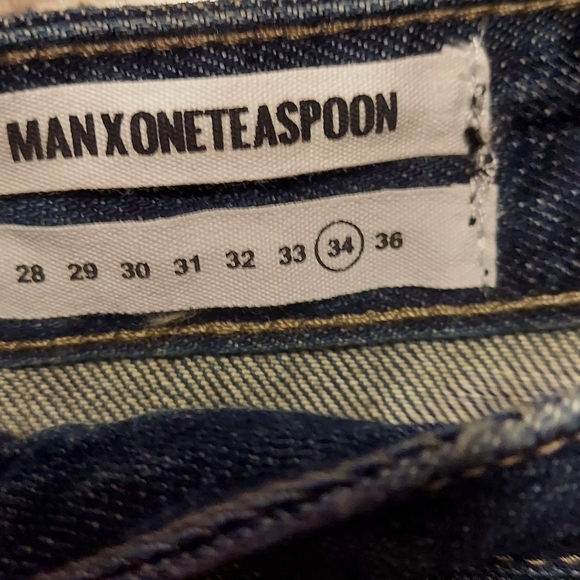 One Teaspoon Mens Cowboy Jeans Mr Golds NWT Size 34R Awesome! - Picture 5 of 7